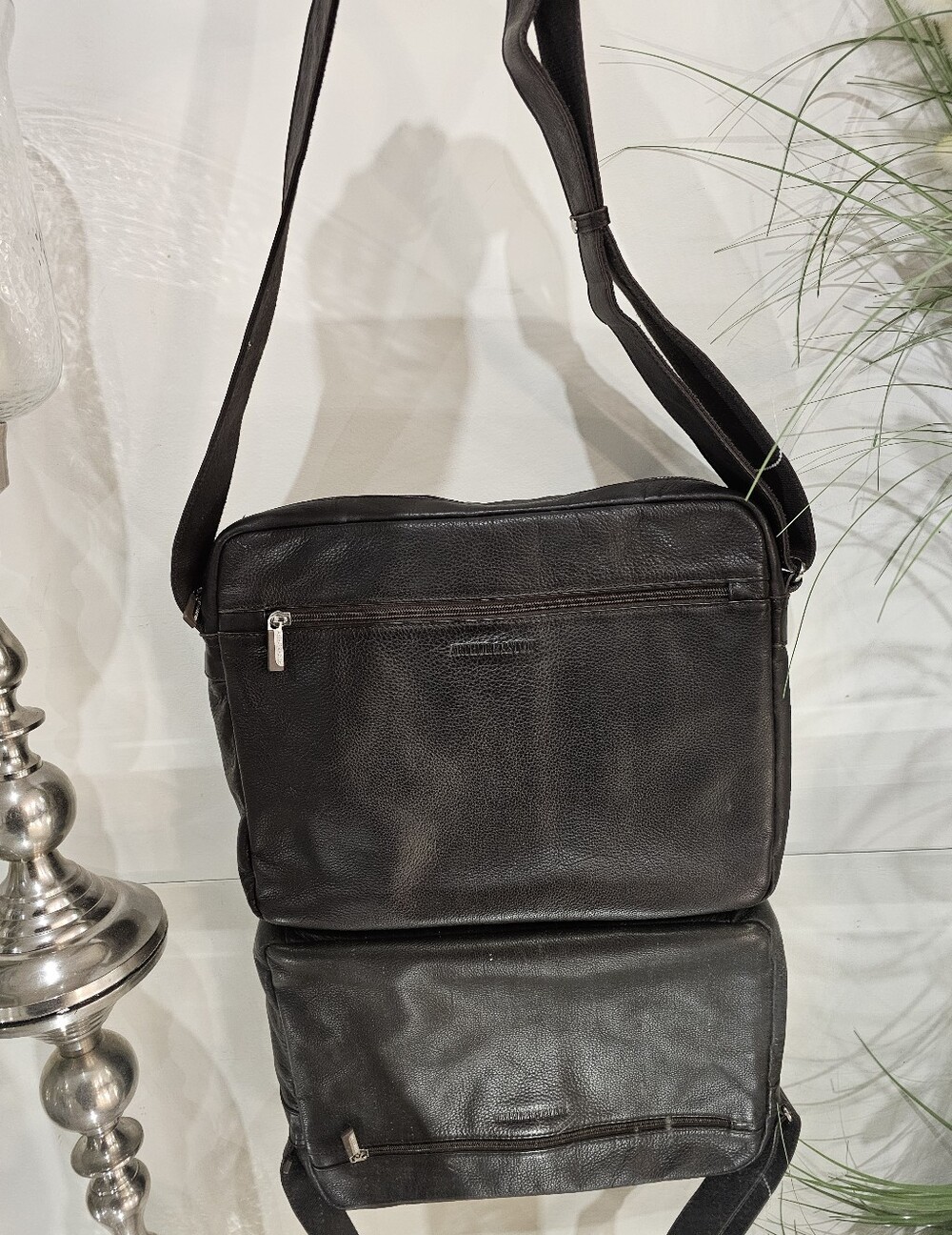 Arthur&Aston Y2K Genuine Leather Messenger Bag